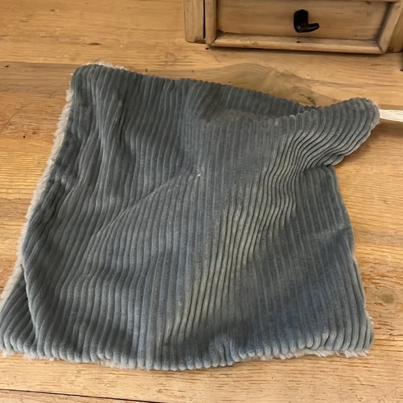 Elephant Lovey Security Blanket Gray Baby Stuffed Animal - Picture 4 of 7